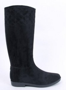 Kalosze damskie oficerki RAIN BLACK