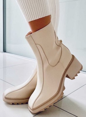 Botki damskie TAVRIA BEIGE