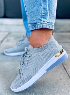 Buty sportowe skarpetkowe WELO GREY