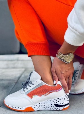 Buty sportowe damskie MILANO ORANGE