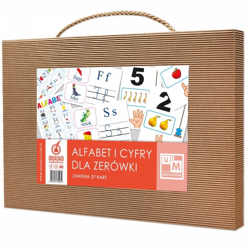 Alfabet i cyfry dla zerówki