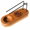 Zestaw do aromaterapii i relaksu - Biała Szałwia, Palo Santo i podstawka