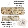  Zestaw prezentowy białej szałwii z naturalną wełną drzewną