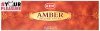 Kadzidełka zapachowe HEM Amber Intense - Przenikliwy aromat ambry
