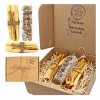 Zestaw do oczyszczania i dobrej energii: Palo Santo i Biała Szałwia z Lawendą HAPPY MIND ✨ - ekologiczne opakowanie z jutowym sznurkiem.