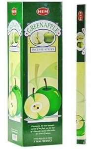 Kadzidełka HEM Green Apple - Esencja Świeżości