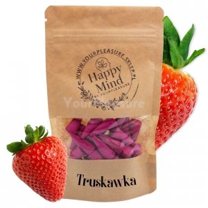 Kadzidełka Stożkowe Truskawka HAPPY MIND - 30 Sztuk 