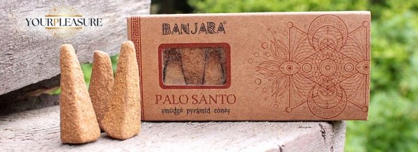 Naturalne kadzidełka stożkowe o zapachu Palo Santo