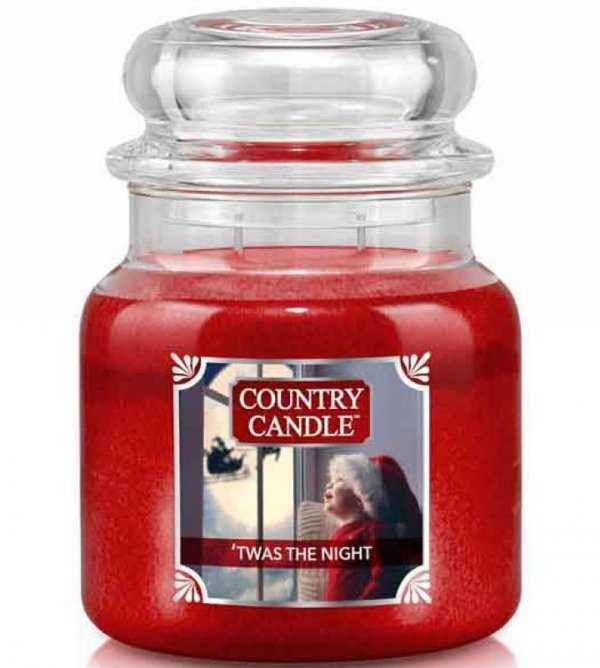 Świąteczna świeca zapachowa - Country Candle - Twas the Night 453g