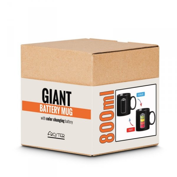 Gigantyczny Kubek Bateria