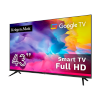 Telewizor Kruger&Matz 43 FHD Google TV,  DVB-T2/S2/T/C   H.265 HEVC