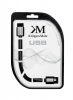 Kabel USB - micro USB gniazdo-wtyk 1.0m Kruger&Matz