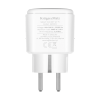 Gniazdo WiFi Kruger&Matz Connect P4 Białe Tuya