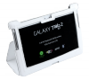 Etui białe dedykowane do Samsung Galaxy Tab P5100 (skóra naturalna)