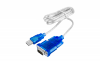 Kabel konwerter USB 2.0 - RS232 (DB9M)