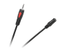 Kabel jack 3.5 wtyk-gniazdo 5.0m Cabletech Eco-Line