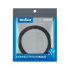 Kabel USB - Lightning REBEL 100 cm czarny