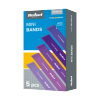 Zestaw gum do ćwiczeń lateksowy - Mini Band L, 2.3-18.2 kg, 5 gum, fioletowy,  REBEL ACTIVE