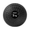 Mała piłka lekarska do ćwiczeń rehabilitacyjna Slam Ball 23cm 3kg, REBEL ACTIVE