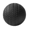 Mała piłka lekarska do ćwiczeń rehabilitacyjna Slam Ball 23cm 8kg, REBEL ACTIVE