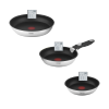 Zestaw patelni z odłączaną rączką 22cm , 24cm 28 cm TEESA FRYING PANS SINGLE HAND