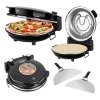 Piec do pizzy TEESA SUPREME, 1200 W, 32 cm , okienko , wyjmowany kamień
