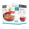 Piec do pizzy TEESA SUPREME + , 1200 W, 32 cm , okienko , wyjmowany kamień, sterowanie dwiema grzałkami