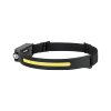 Latarka czołowa akumulatorowa (5W COB+ 3W Led) - opaska