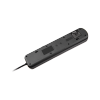 Listwa zasilająca Rebel 5 gniazd , z przełacznikiem ,3m (3x1,5mm)