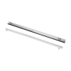 Listwa aluminiowa do zawieszania plakatu KLIP 2x70cm + przyssawka 45mm x2szt z haczykiem
