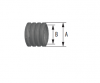 Rura karbowana 25/19 czarna PCV 750N 6102A-50/750P Pawbol (50mb)