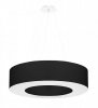Żyrandol SATURNO 70 czarny