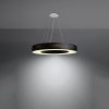 Żyrandol SATURNO SLIM 70 czarny