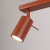 Plafon RING 4L ochra czerwona