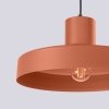Lampa wisząca BILO ochra czerwona