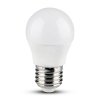 Żarówka LED SMART WiFi V-TAC 4.5W E27 Kulka G45 TUYA Amazon Alexa Google Home VT-5124 RGB+2700K-6400K 300lm