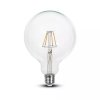Żarówka LED 6W Filament E27 Kula Glob G125 V-TAC VT-1983 3000K 600lm