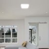 Plafon V-TAC 18W LED Kwadrat 30x30cm Natynkowy Pilot Czujnik Ruchu IP44 Biały VT-8618S 4000K 1830lm