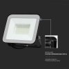 Projektor LED V-TAC 50W 100Lm/W Przewód 1mb SAMSUNG CHIP Czarny VT-44055 6500K 4270lm 5 Lat Gwarancji
