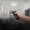 Plafon V-TAC 18W LED SAMSUNG CHIP Kwadrat 30x30cm Natynkowy Pilot Czujnik Ruchu IP44 Czarny VT-8618S 4000K 1830lm 5 Lat Gwarancj