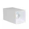 Oprawa Sufitowa V-TAC GU10 Kwadrat Natynkowa Biały 74x74x140mm VT-882-Q 3 Lata Gwarancji