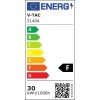 Projektor LED V-TAC 30W SAMSUNG CHIP Biały VT-30 4000K 2340lm 5 Lat Gwarancji