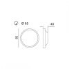 Downlight LED HALO 5W 4000K Kobi