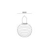 Lampa ogrodowa solar LED HARMONY 3000K IP44 LED2B