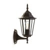 Kinkiet ogrodowy LO4101 1xE27 IP54 czarny Kobi