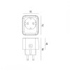 Programator SMART SOCKET 16A WiFi Kobi