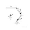 Lampka biurkowa LED TENUIX 14W 3CCT biała LED2B