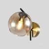 Kinkiet GLOBE ELEGANCE AMBER K 1xE14 Kobi Design