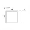 Panel LED CAPRI 36W 60x60 4000K UGR <19 Kobi Pro
