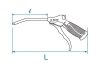 PISTOLET DO PRZEDMUCHIWANIA 1/4 330mm King Tony